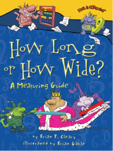 How Long or How Wide A Measuring Guide (Brian P...